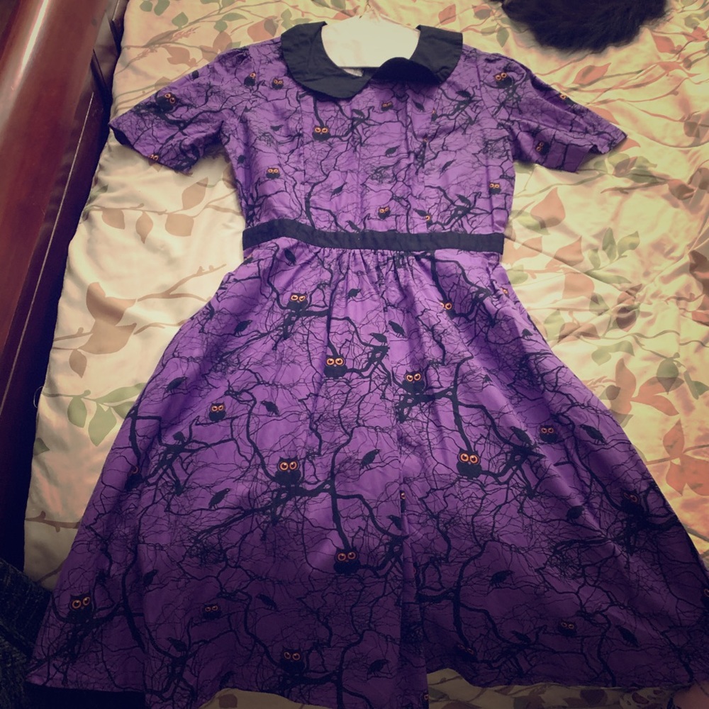 Folter Halloween Owl Dress